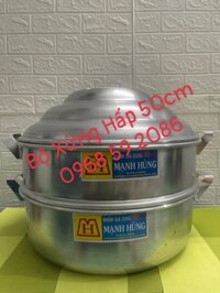 Xửng Nhôm Hấp Mạnh Hùng [ Kích Thước: 50cm ] -[ HÀNG VIỆT NAM ]