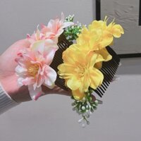 XƯỢC TÓC HOA NHIỀU MÀU XINH XẮN (1)