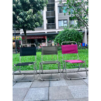 (Xưởng của nhà) Ghế gấp du lịch inox - ship trong ngày