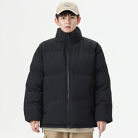 Xuống Đệm Áo Khoác Nam Mùa Đông Thanh Niên Phong Cách Hồng Kông Dày Bánh Mì Áo Khoác Rời Ấm Áo Khoác Có Đệm Hàng Đầu Quần Áo Nam