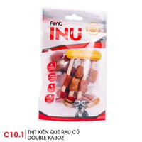 Xương gặm cho chó SnackInu Thịt xiên que rau củ Double Kaboz