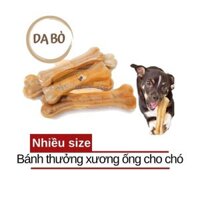 Xương Gặm Da Bò Giúp Sạch Răng MON AMI CHEWIE - Hình Xương Ống