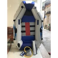 Xuồng Hơi, Thuyền Hơi 3 Người Gắn Máy, Xuồng Câu Cá Composite