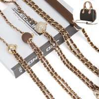 Xưởng thủ công sang trọng Tốc độ áp dụng Phong cách Chanel Dây đeo túi có thể điều chỉnh Dây đeo túi nữ Dây chuyền NF Sửa đổi Đeo chéo thân mở rộng