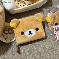 Xut Kawaii Rilakkuma Ví Ví Hoạt Hình Dễ Thương Gấu Mặt Ví Nhỏ Cho Nữ Bé Gái Nhỏ Gọn Kẹp Tiền Túi Thời Trang Ví Đựng Tiền Xu Quà Tặng N