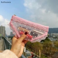 Xut Quần Đùi Hình Túi Đựng Mỹ Phẩm Du Lịch Lưới Thời Trang Túi Vệ Sinh Trang Điểm Túi Bảo Quản Dây Kéo Rõ Ràng Túi Đựng Mỹ Phẩm N