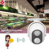 Xuwang Cảm biến chào mừng Chuông cửa cảnh báo máy nghe nhạc đa ngôn ngữ