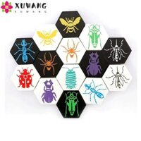 Xuwang Cờ vua lục giác 2 người chơi Đồ chơi phát triển Tiệc gia đình