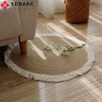 Xuwang Cotton Dây Dệt Thảm Tay Mềm Mại Trang Trí Nhà Cửa