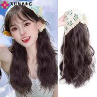 Xuwang Hoa Tam Giác Khăn Trùm Đầu Tóc Giả Thanh Lịch Pháp