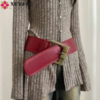 Xuwang Khóa Kim Loại Thắt Lưng Rộng Quần Trang Trí Thường Ngày Người Phụ Nữ Cô Gái