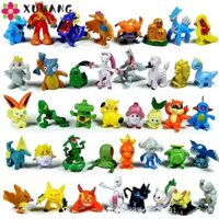 Xuwang Mini Nhân Vật Dễ Thương 24-120 Chiếc 2-4cm Pikachu Anime Búp Bê