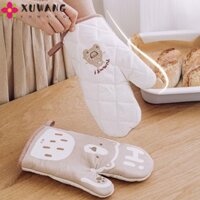 Xuwang Tấm cách nhiệt Găng tay nấu ăn nhà bếp chống trượt Nướng bánh