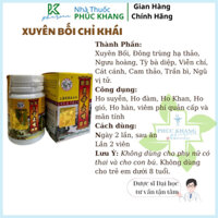 XUYÊN BỐI CHỈ KHÁI MALAYSIA MARGARITAE COUGH CAPSULE
