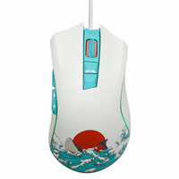XVX G705 Wired Gaming Mouse RGB Backlit Coral Sea Mouse with Adjustable 12000DPI/7 Programmable Buttons Gamer Computer U