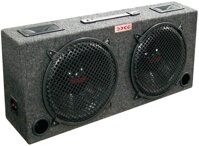 Xxx kic120 (2) Dual 12 Car Audio Subwoofer Sub Box W/ 5 Tweeters