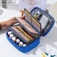 {Xxyvn} Hộp đựng bút chì chống nước với 72 màu Túi bút chì phác thảo dung tích lớn Bút chì phác thảo Văn phòng phẩm Hộp đựng văn phòng phẩm dành cho học sinh.