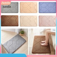 Xy entry door mat non-slip fine texture trang trí bọt nhớ lâu dài hấp thụ nước mạnh siêu mềm phòng tắm nhà vệ sinh sàn mềm thảm đồ dùng trong nhà