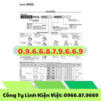 Xy lanh kẹp SMC MHZ2-6D,MHZ2-6S xi lanh khí nén
