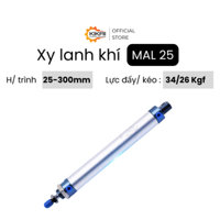 Xy lanh tròn vỏ nhôm MAL-25 chất lượng tốt dùng trong tự động hóa công nghiệp