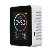 XY-T01 3 trong 1 Độ ẩm nhiệt độ và Máy dò chất lượng không khí hiển thị CO2, cảm biến hồng ngoại (màu trắng)