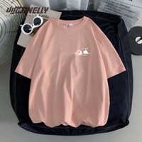 [XY0857-Xả kho] Áo thun kspviustorevn tay lỡ in hình "GKKRT NEW" áo phông nam nữ (NELLY)