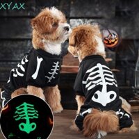 Xyax Chó Halloween Quần Áo Dạ Quang Ngộ nghĩnh Cosplay Đảng