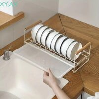XYAX Giỏ đựng đồ nhà bếp XYAX Tay cầm bằng gỗ Bát và Đũa chống rỉ sét
