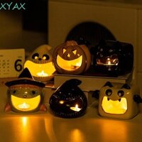 Xyax Halloween Bí Ngô Nến Mới Trang Trí Bàn Nhà Thanh