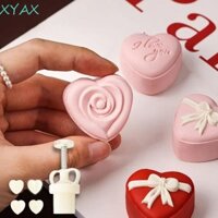 Xyax Mung Bean Cake Molds Hand-Press Stamps Máy nướng Lễ hội trung thu