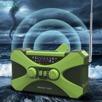 XYAX Xyax AM / FM / WB Đài phát thanh thời tiết Đèn pin có độ sáng cao Cắm trại ngoài trời