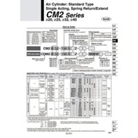 Xylanh SMC CDM2B25-50Z CDM2B20 CDM2B25 CDM2B32