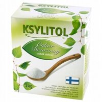 Xylitol dạng tinh thể, hộp 1 kg, Santini
