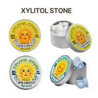[Xylitol Stone] Kẹo chăm sóc răng miệng Hàn Quốc không đường 70g