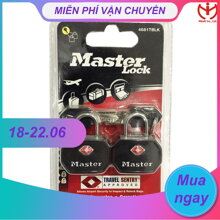 Khóa Vali TSA Master Lock 4681 TBLK