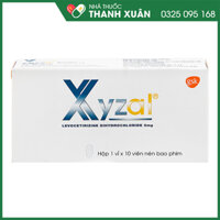 Xyzal 5mg trị viêm mũi dị ứng, mề đay