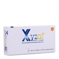 Xyzal (Levocetirizine dihydrochloride 5mg) Hộp 1 vỉ x 10 viên