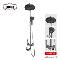 (Y-8038Q-2) BỘ SEN TẮM THÔNG MINH TĨNH ĐIỆN HIỆN ĐẠI AKHOA