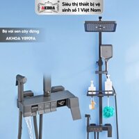 (Y-8909A) BỘ SEN TẮM THÔNG MINH TĨNH ĐIỆN HIỆN ĐẠI AKHOA