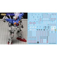 [Y GHOST TÙY CHỈNH DECAL] RG Full Burnern "Zephyranthes" RX-78GP01Fb DECAL NƯỚC