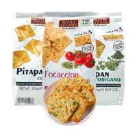 Ý Nhập Khẩu Dussepita Pie Bánh Quy giòn 150g Vị Pizza Muối Ăn Nhẹ Thường Ngày Bánh Quy Ăn Sáng