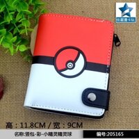 [Y] Pokemon Ví Ngắn Pokémon Hoạt Hình Dễ Thương Trẻ Em Thanh Niên Sinh Viên Ví Đựng Tiền Xu Đựng Thẻ