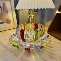 Ý Sơn Nổi Bát Dày Lotus Bát Đĩa Bộ Giá Trị Cao Hộ Gia Đình Ăn Sáng Bát Thủy Tinh
