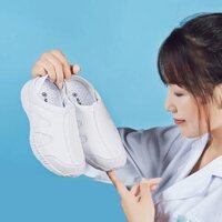 Y tá điều dưỡng Xiaobai giày 2022 Giày đi làm mới thoáng khí