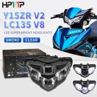 Y15ZR V2 Đèn Pha LED Trong Suốt Cho YAMAHA Sniper 150 / Exciter 150 V2/LC 135 V8 / Juliter MX King V2 / Juliter MX135 V8