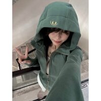 Y21Q lululemon Autumn New Gold Standard Fleece Zipper Hooded Coat Women's Slim Fit Slimming Embroidered Cardigan Sweater Top