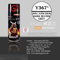 Y367 _ Chai Sơn Xịt Sơn Xe Máy Samurai Y367 Màu Xanh Đâm Dark BluiHonda SH Grey Yamaha Uy Tín , Giao Hàng Nhanh , Giá Rẻ