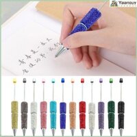 Yaa 4 Hạt Rollerball Bút Viết Mịn Kim Cương Giả Bút Hạt 1 0mm Đính Hạt Bút Bi Bút Văn Phòng Phẩm Vật Dụng