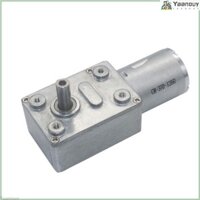 Yaa JGY370 2RPM đến 375RPM Giảm tốc độ mô-men xoắn 6V 12V24V Động cơ bánh răng giun kim loại