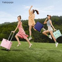 Yabijojojo Xe Mua Sắm Di Động Ngoài Trời Gấp Tay Đẩy Cắm Trại Giỏ Rau Củ Xe Đẩy Xe Đẩy Giỏ Hàng MỚI